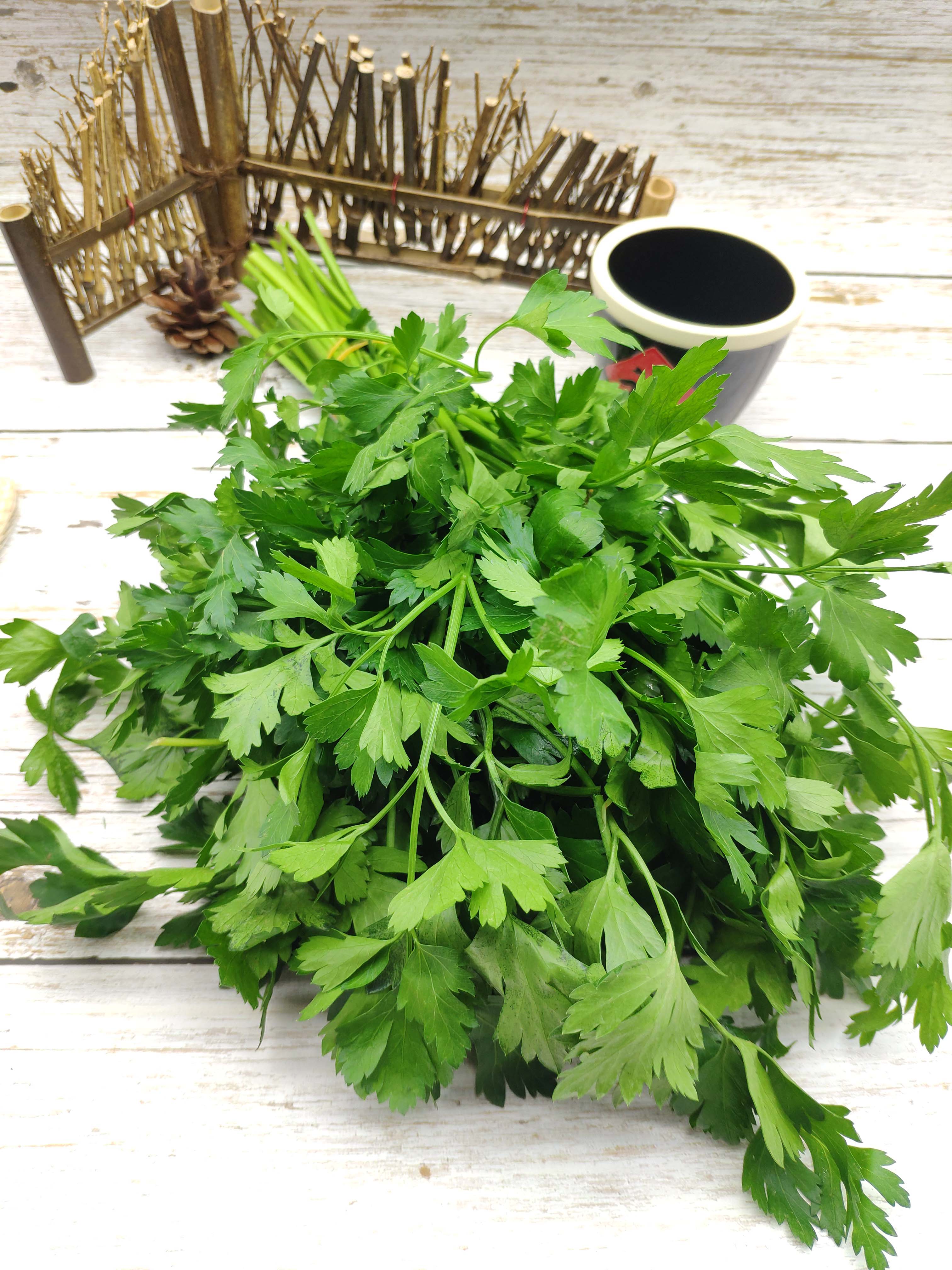 新鲜250克蔬菜 欧芹 Parsley 香芹 荷兰芹意反西意大利番西意蕃茜 - 图3