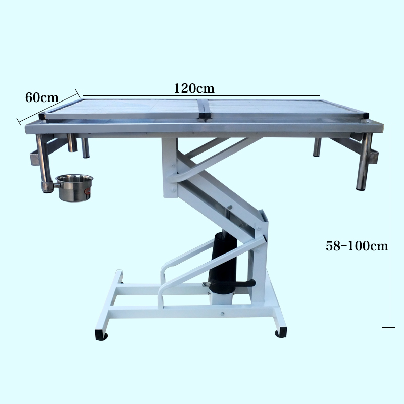 春舟液压升降手术台手术桌诊疗台宠物医疗美容用品宠物医院 - 图1