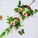 Стена -Стенная стена -Стенная стена, декоративная подвесная комната, крыльца, гостиная гостиная, гостиная симуляция зеленое растение висячие украшения подвеска платье подвески