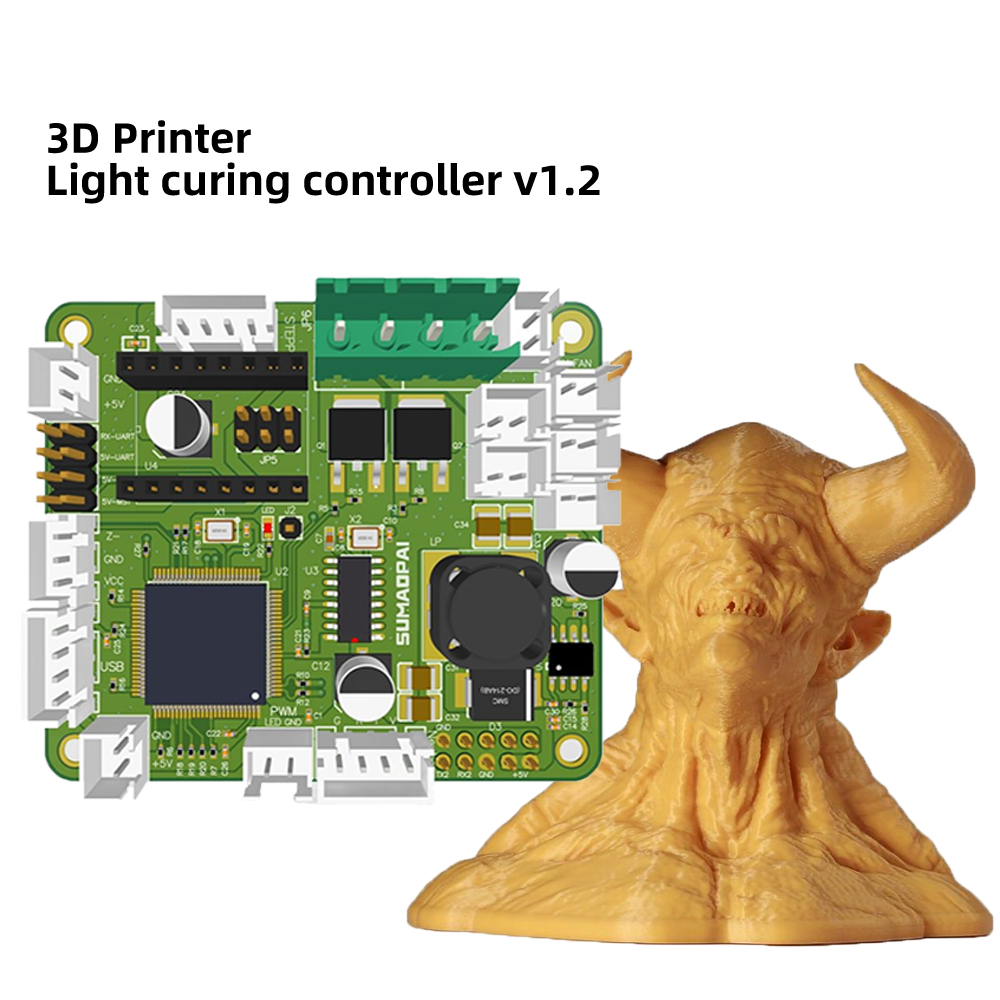 3D打印机LCD光固化主板食品DLP树莓派Nanodlp官方控制板V1.2新款-图1