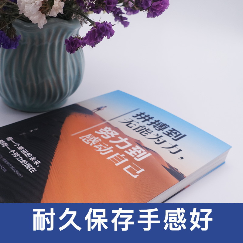 【8.8专区】努力到无能为力拼搏到感动自己  人生哲学心灵鸡汤书籍 青春文学高中生正能量不抱怨的世界自我突破自我激励书籍 - 图1