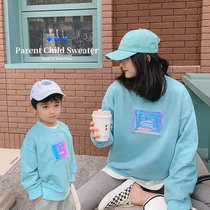 iwan home Ivan childrens clothing 2022 autumn clothing new fashion pro-dress smiley face vegan mother and mother female clothing wave