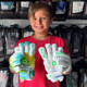 Goalkeeper Gloves Halo Goalkeeper Removable Finger Guards