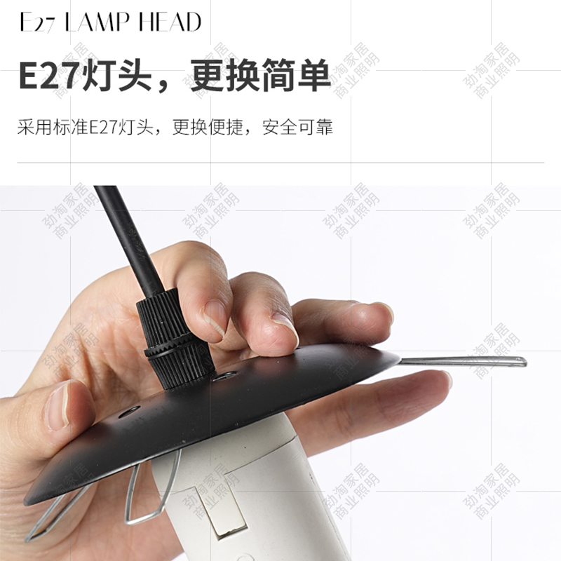 圆球形吊灯店铺商用商场餐厅婚庆户外现代创意星空灯月亮球泡灯具 - 图1