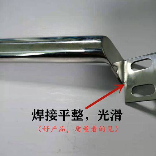 适用赛科龙RT3后视镜射灯支架睿途250改装不锈钢射灯扩展杆架底座 - 图3