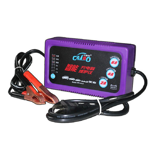 汽车摩托车电瓶充电器卡途宝6V12V24V伏货智能修复型蓄电池充电机 - 图3