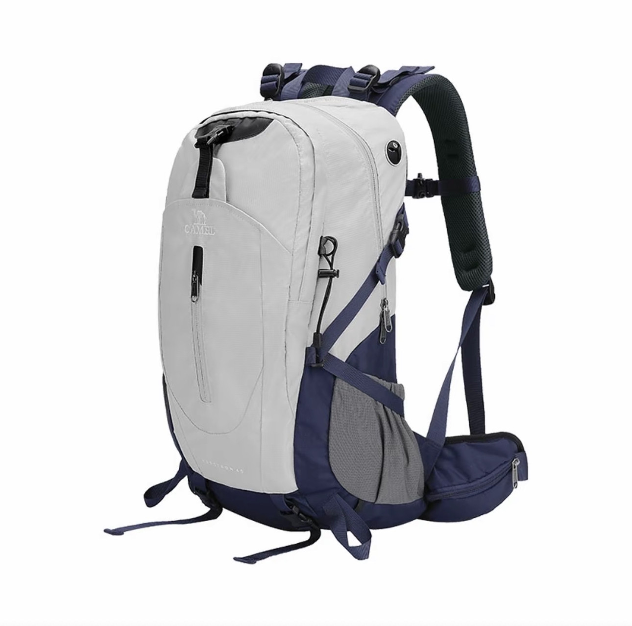 Camel outdoor sports mountaineering bag large capacity waterproof backpack leisure travel backpack men and women super large travel bag