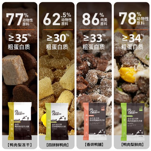 醇粹黑标狗粮幼成犬大中小型试吃装小袋泰迪金毛比熊柴犬粮体验粮 - 图0