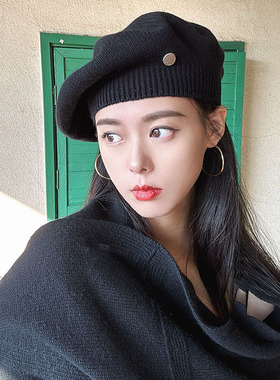 红色本命年帽子秋天女式