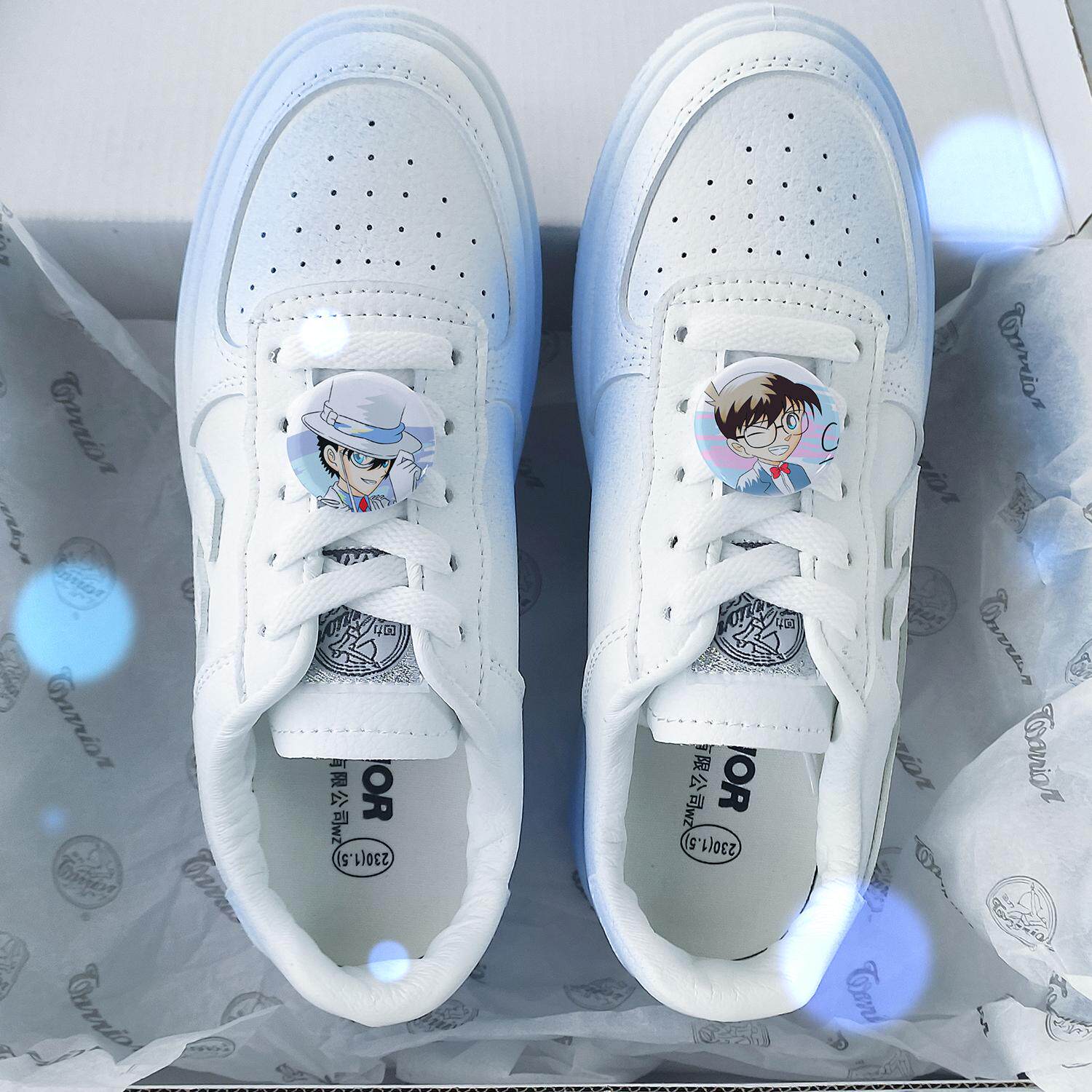 回力联名一号空军名侦探柯南板鞋女冬季新款加绒情侣爆改小白鞋潮,淘宝优惠券,粉丝福利购,淘宝优惠卷