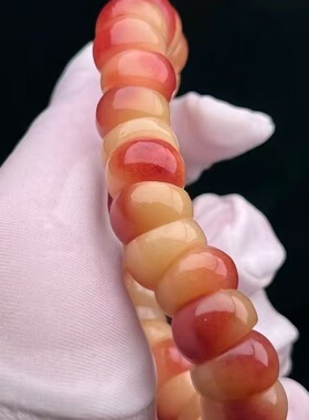 骆驼骨猪大肠单圈绕指柔手串文玩手链佛珠骨头念珠