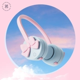 Zoyzoii Детская бесцветная висящая вентилятор шее USB Can Bangaing Portable Student Head в девочке мужчина