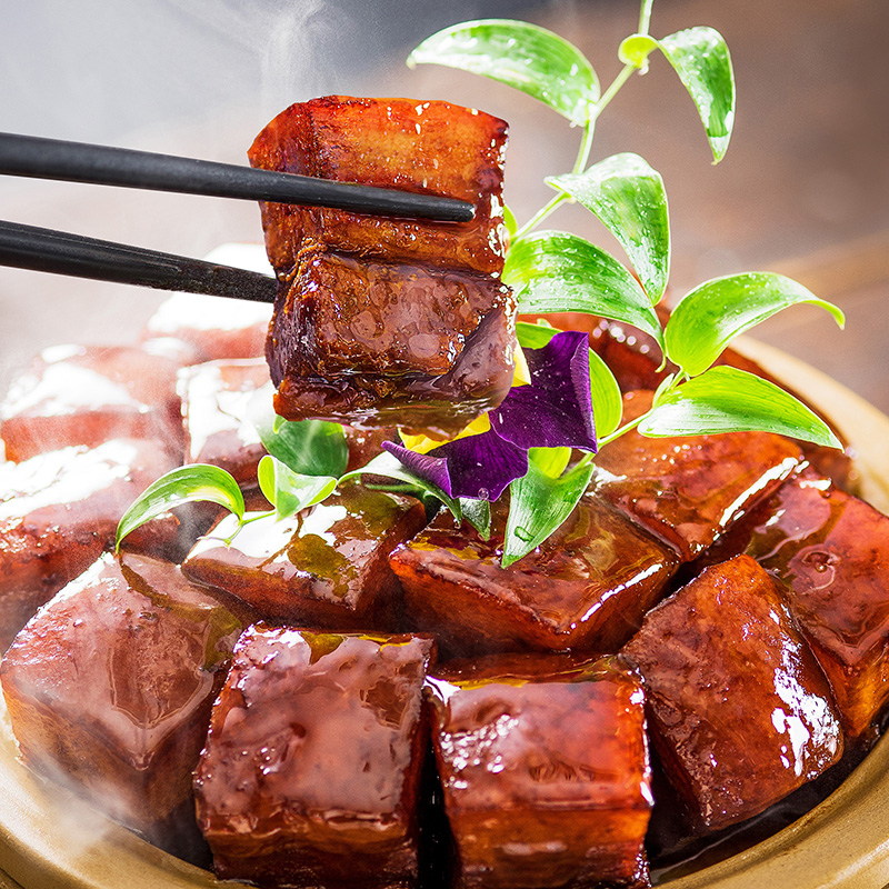 上海外婆红烧肉预制菜半成品熟食焖肉速食东坡肉即食扣肉快手菜 - 图1