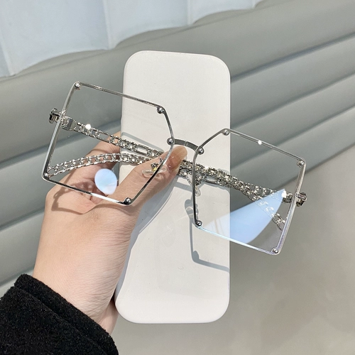 Большие антирадиационные модные очки, европейский стиль, популярно в интернете