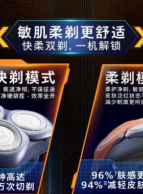 飞利浦剃须刀S3882旋风pro3系