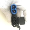 Tailing electric vehicle battery charger adapter adapter cable cloud jack Tailing four-hole output cable