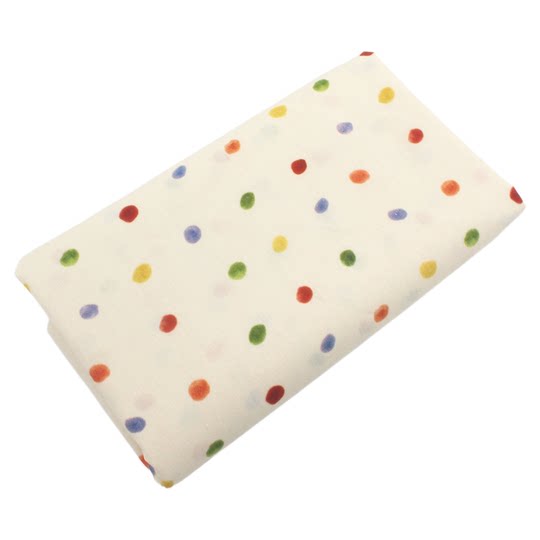 Beige Beige Beige Abrazo Imitación Oil Painting Color Polka Polka Algodón Pure Top Camiseta Pantalones Pantalones