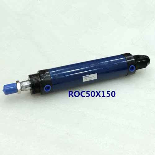 微型迷你液压缸ROB/ROC/ROA50X50X100X150X200X250X300圆形小油缸 - 图2