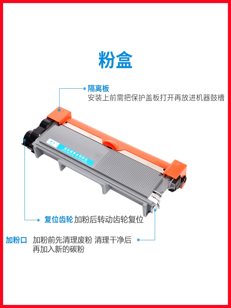 联想LJ2400Pro硒鼓M7400Pro墨盒LJ2655DN粉盒打印机复印M7615粉盒 - 图0