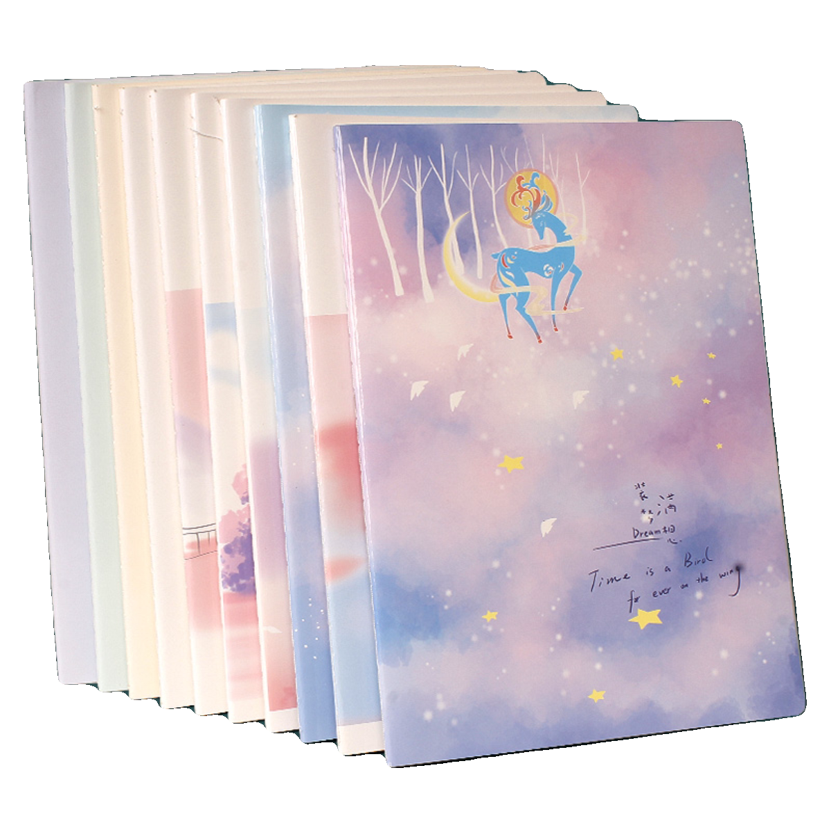 16开笔记本本子初中生软皮练习本缝线本B5车线本小学生课堂笔记本