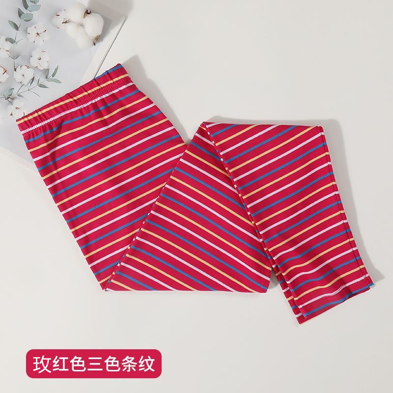 女士条纹印花秋裤 女 单件纯棉中老年人大码加肥加大妈妈弹力衬裤,淘宝优惠券,粉丝福利购,淘宝优惠卷