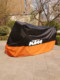 KTM special motorcycle cover to prevent heavy rain and sun exposure