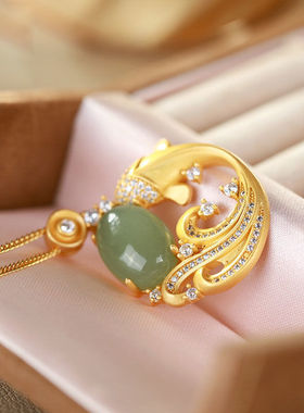 沙金年年有鱼古风宫廷吊坠吊坠