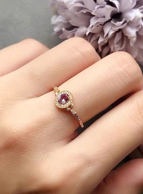 超梦幻日系亚历山大 锆石复古戒指 轻奢开口可调节指环百搭潮