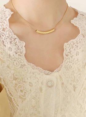 高级感甲状腺术后遮挡项链可调节