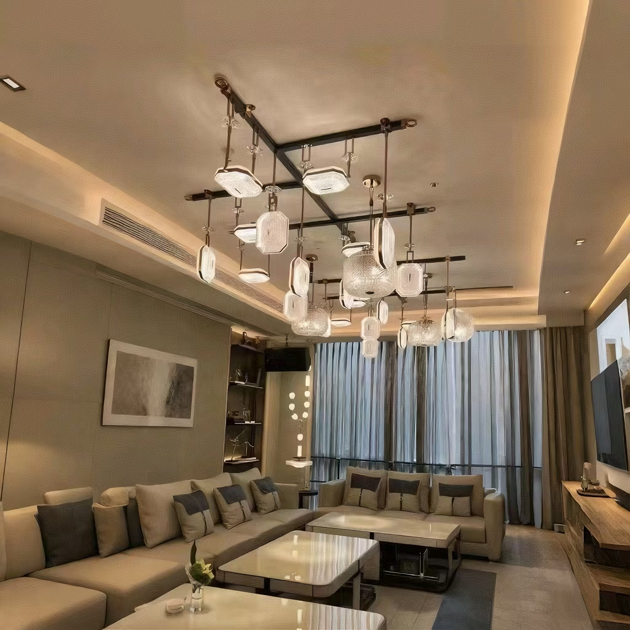 非标酒店灯具定制工程吊灯售楼部样板大堂别墅宴会厅会所餐饮高端,淘宝优惠券,粉丝福利购,淘宝优惠卷