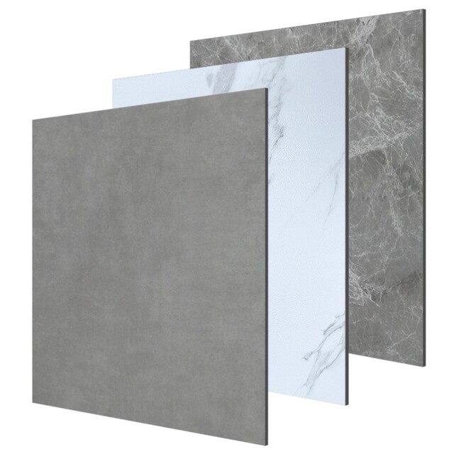 Gray floor stickers self-adhesive pvc stone plastic ins internet celebrity renovation imitation ceramic tile floor stickers old plastic floor tiles self-assembled