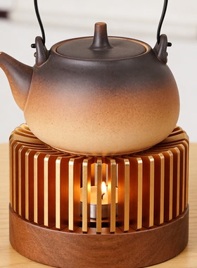 家用玻璃茶壶温茶器蜡烛煮茶专用保温加热底座耐高温煮茶炉温茶炉