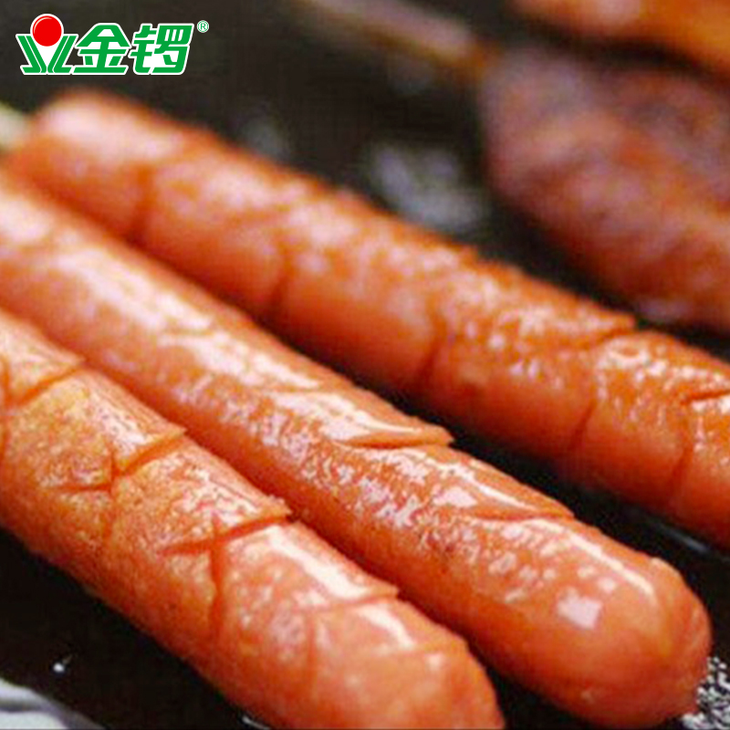 金锣火腿肠组合黑猪王玉米肠风味鸡肉肠美味火腿即食煎炸炒零食