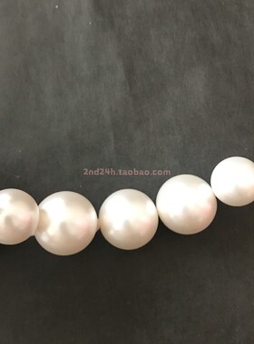 KJL大珍珠圆形简约项链镀金锁骨颈圈 设计师品牌kenneth jay lane