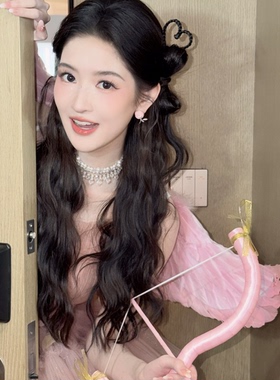 万圣节cos丘比特之神王玉雯同款粉色小天使羽毛翅膀套装拍照道具