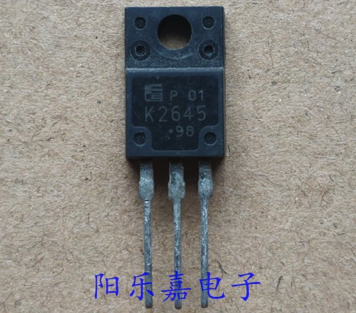 进口MOS场效应管 2SK2645 K2645 9A600V TO-220F N沟道 - 图0