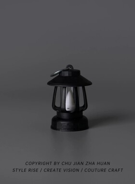 现代MINI露营氛围LED蜡烛灯
