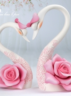 送闺蜜结婚个性浪漫手工摆件