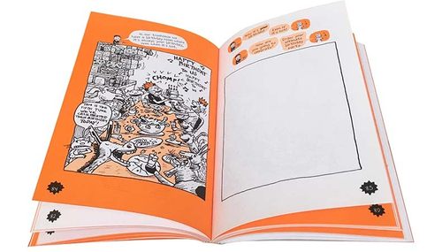 The Treehouse Fun Book 疯狂树屋历险记活动书3册 英文原版 小屁孩树屋 儿童英语趣味涂鸦脑筋急转弯智力开发 章节桥梁漫画故事书 - 图1