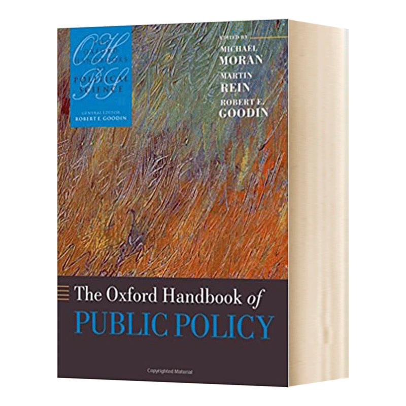 牛津公共政策手册 The Oxford Handbook of Public Policy Moran, Michael