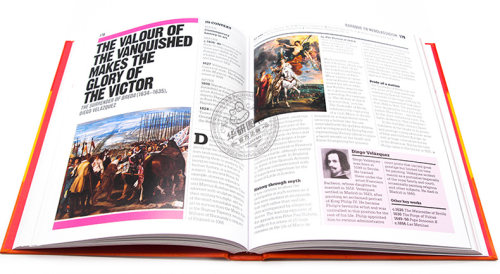 DK艺术百科图解 英文原版 The Art Book:Big Ideas Simply Explained DK人类的思想百科丛书系列 全彩铜版纸 精装 进口英语书籍 - 图2