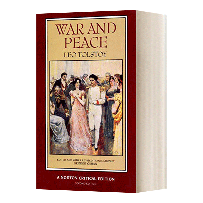 战争与和平 诺顿文学解读系列 英文原版 War and Peace Norton Critical Editions 英国文学选集Norton Anthology读本进口英语书籍