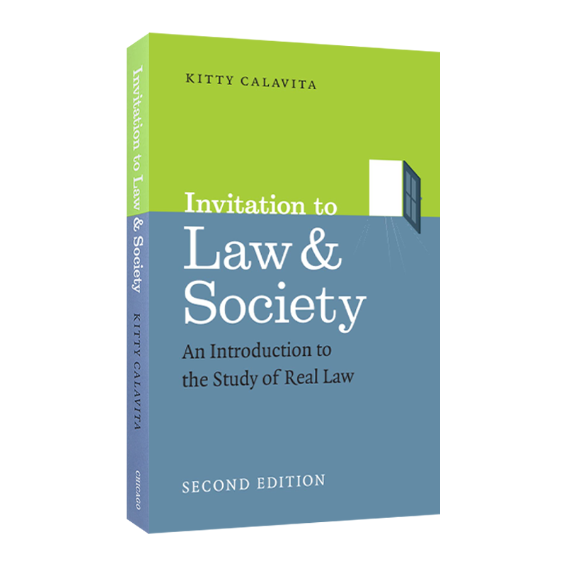 英文原版 Invitation to Law and Society 法律与社会邀请函，第二版 物法研究导论 社会学 Kitty Calavita 英文版 进口英语书籍