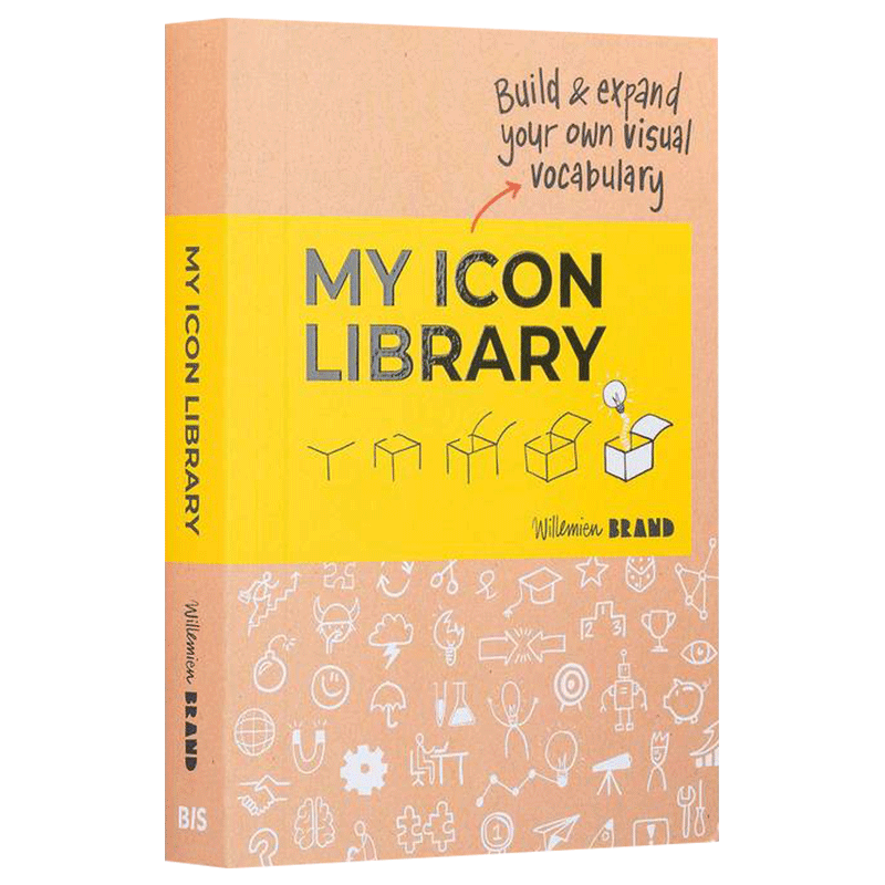 我的图标资料库 英文原版 My Icon Library 英文版 Willemien Brand 全英文版进口原版英语书籍 - 图2