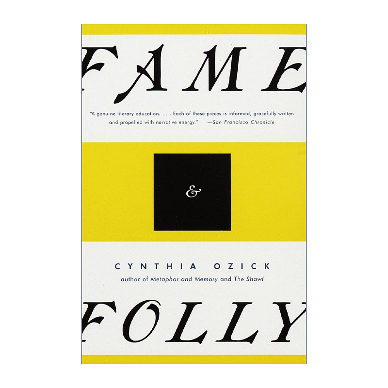 Fame and Folly Cynthia Ozick-图0