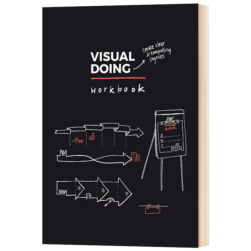 视觉行为 练习册 Visual Doing Workbook Willemien Brand 原版 - 图0