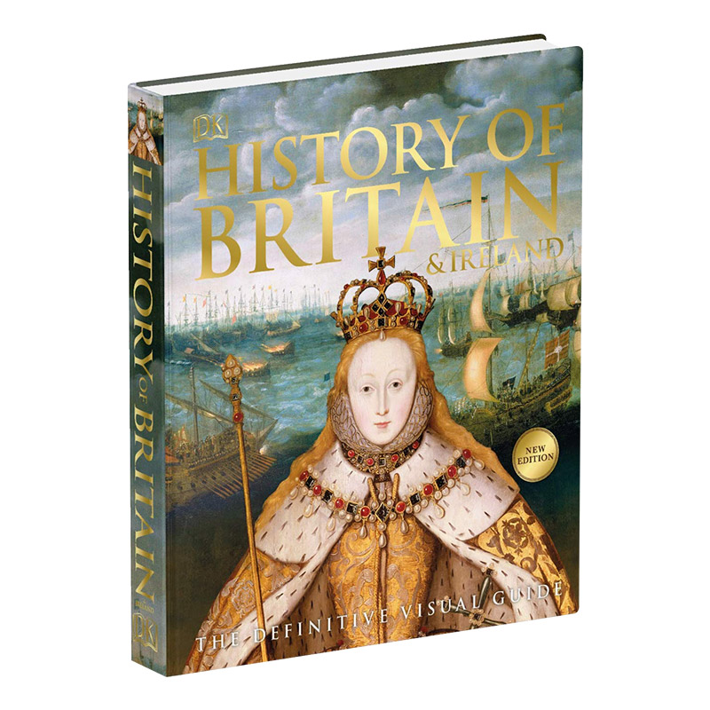 DK图解英国和爱尔兰历史 英文原版 History of Britain and Ireland: The Definitive Visual Guide 英文版 进口英语书籍 - 图0