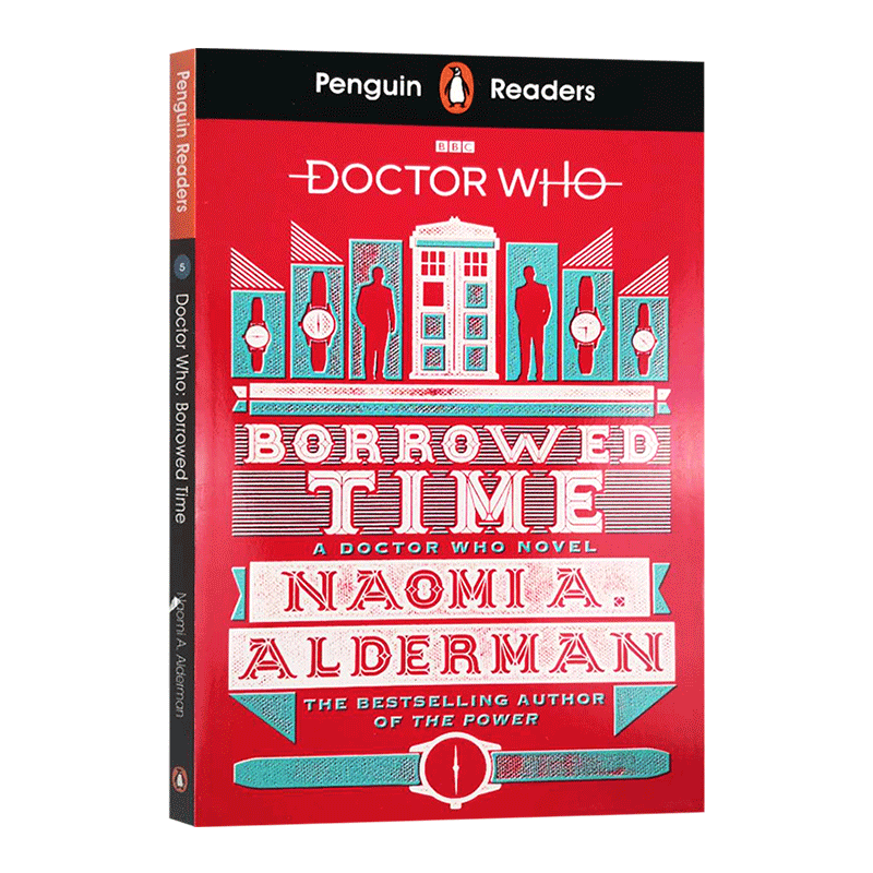 企鹅分级阅读第5级 神秘博士 时间捕手 英文原版 Penguin Reader Level 5 Doctor Who Borrowed Time  全英文版进口英语书籍 - 图0