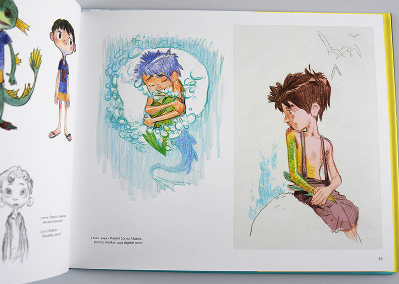 夏日友情天 动画电影艺术设定集 英文原版 The Art of Luca 迪斯尼皮克斯出品 幕后设计制作画册 飞屋寻梦环游记团队 进口英语书籍
