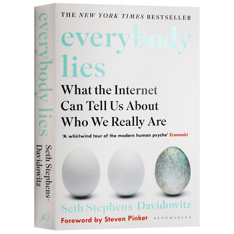 人人都在说谎 英文原版 赤裸裸的数据真相 Everybody Lies 魔鬼经济学 点石成金 大数据分析基础 互联网数据应用 进口英语书籍 - 图3